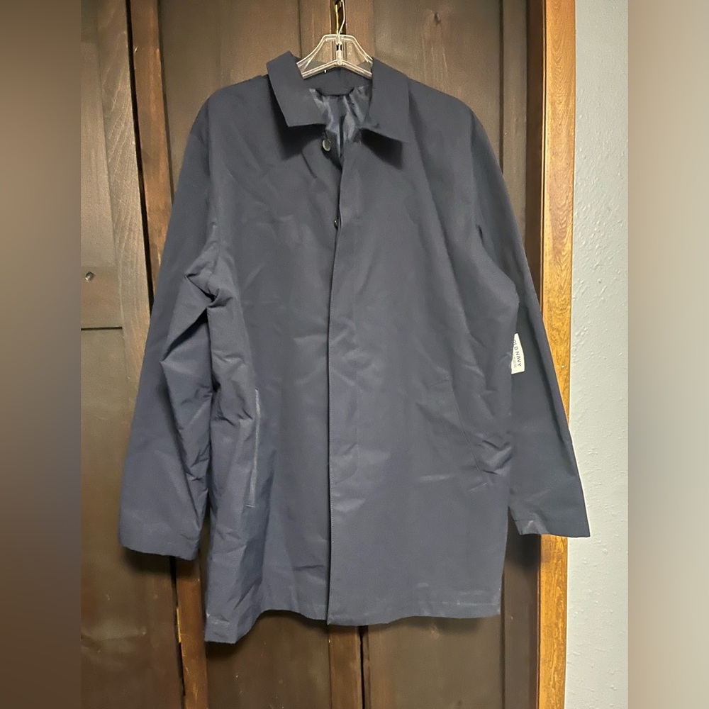 Old Navy Men's Navy Raincoat